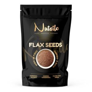 Flax Seeds – Premium Omega-3 Rich Superfood | Nutsilo