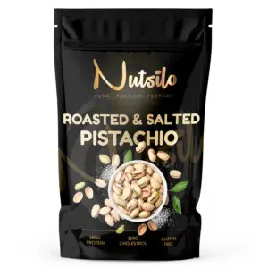 Pista Roasted & Salted – Premium Green Pistachios | Nutsilo