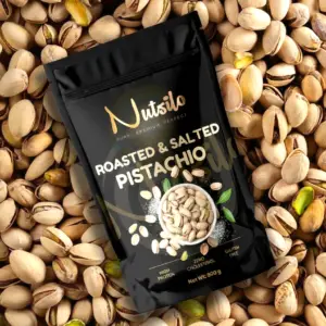 Pista Roasted & Salted – Premium Green Pistachios | Nutsilo